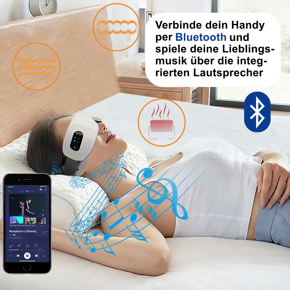 Beheizte Massagebrille