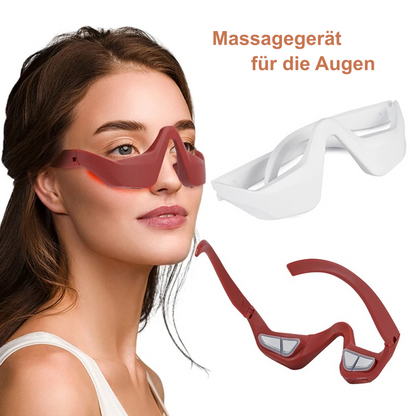 EMS & Rotlichttherapie Brille - Sofortige Linderung von Augenringen