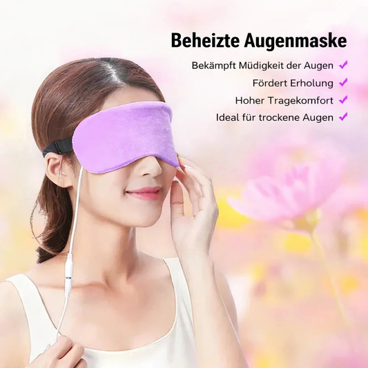 Beheizte Augenmaske – Sofortige Entspannung & Wärme für die Augen