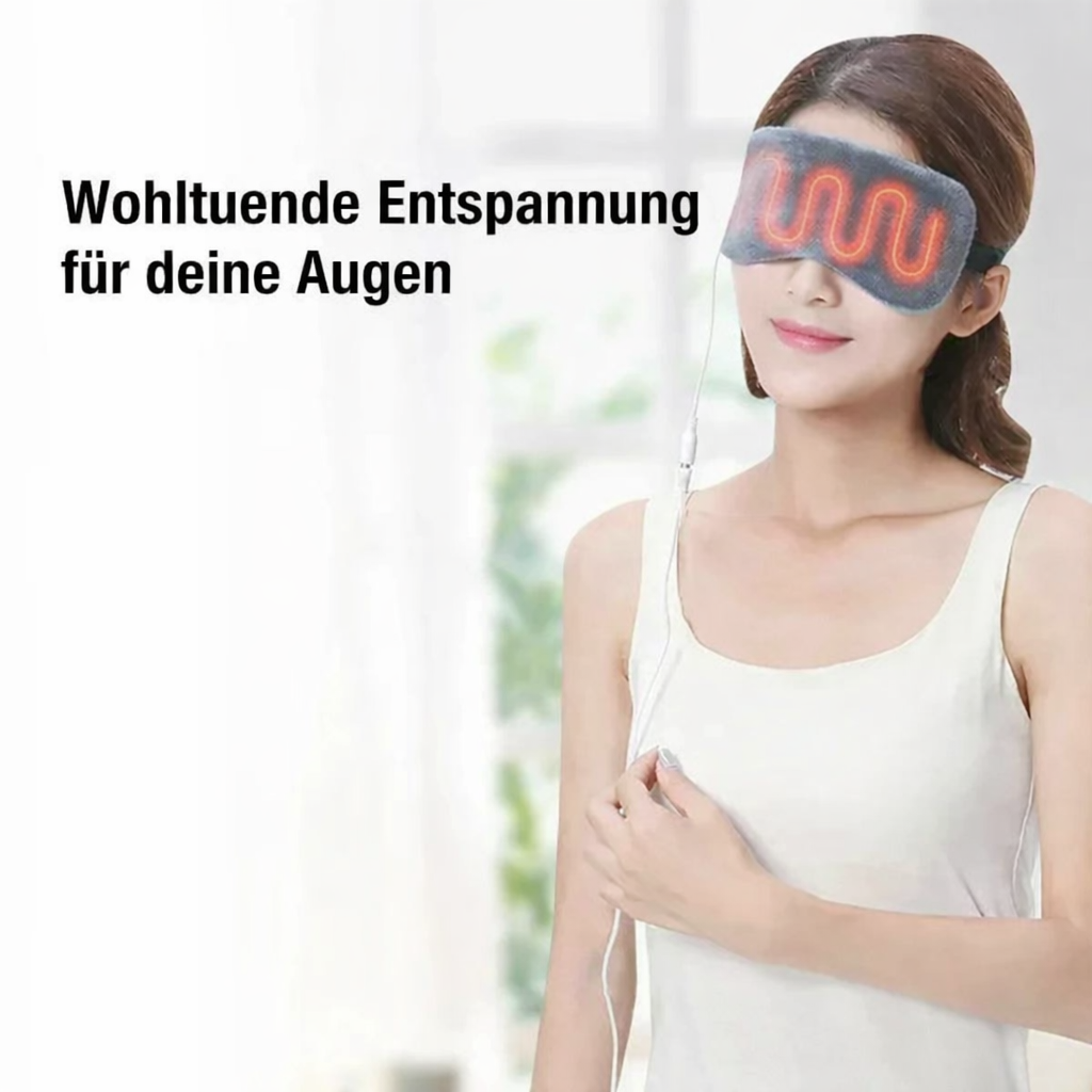 Beheizte Augenmaske – Sofortige Entspannung & Wärme für die Augen
