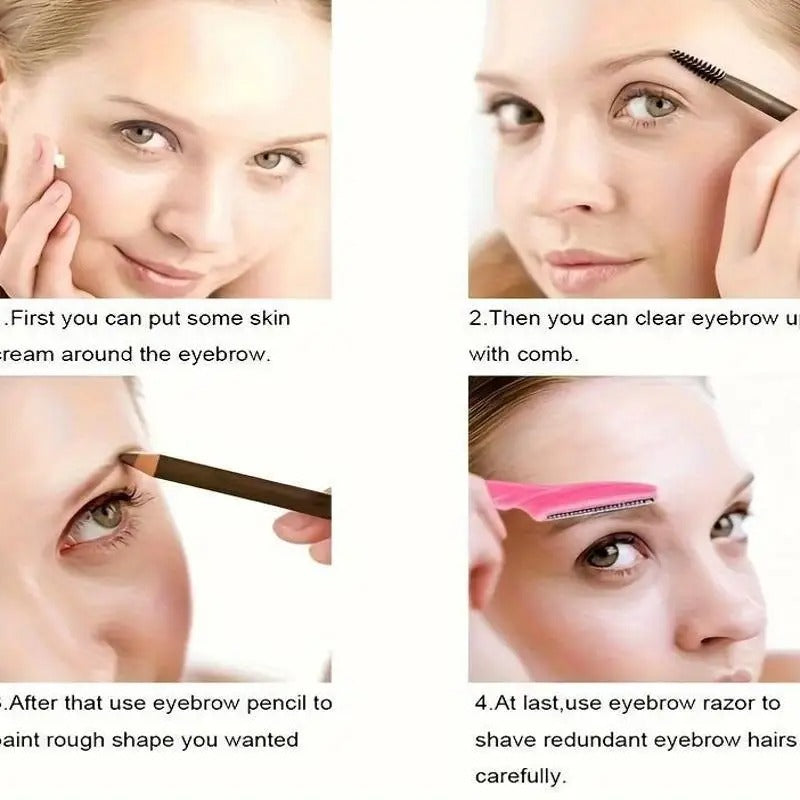 Augenbrauenrasierer Set